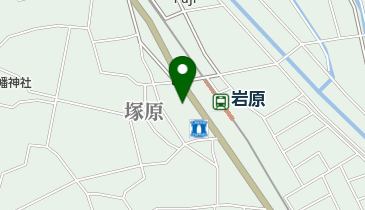 岩原公民館の地図画像