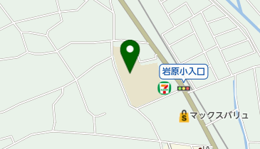 岩原学童保育所の地図画像