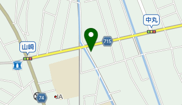 アオキクリーニングの地図画像