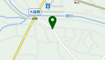 滝クリーニングの地図画像