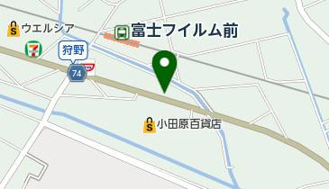 ブルーライオン湘南・足柄の地図画像