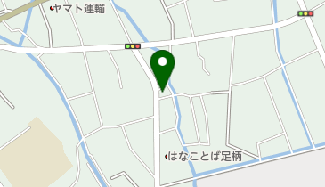 寝具と洋品のヤマグチの地図画像