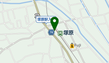魚浅塚原本店の地図画像