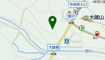 ハリカ足柄店の地図画像