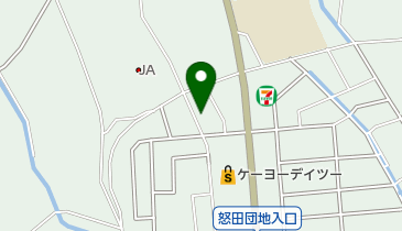 ユキ美容室の地図画像