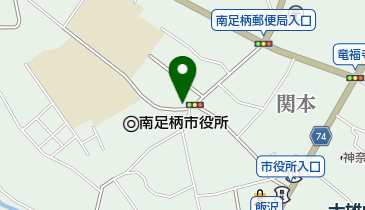 矢後理容館の地図画像