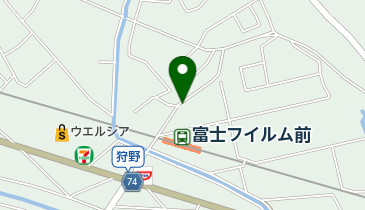 渡部理容店の地図画像