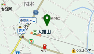 桜井和裁店の地図画像