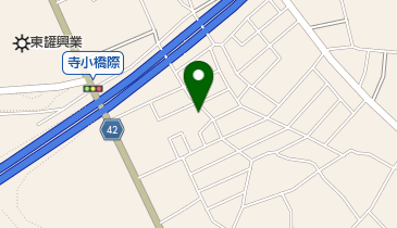 赤川金物店の地図画像