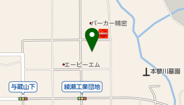 奉栄工業株式会社の地図画像