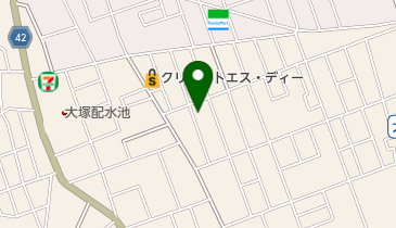 名取建設株式会社の地図画像