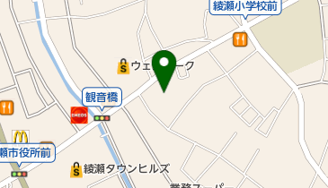 長竜寺の地図画像