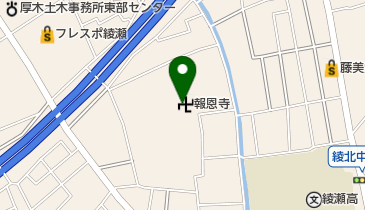 報恩寺の地図画像