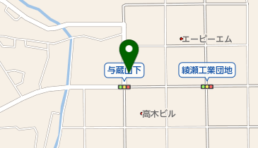 渡辺製麺の地図画像