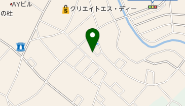 クラウン美容室の地図画像