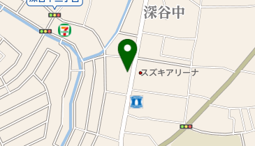 美容室ペルシュの地図画像