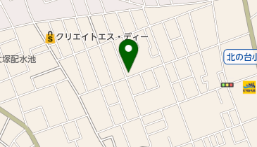 ヘアーサロンホワイトの地図画像