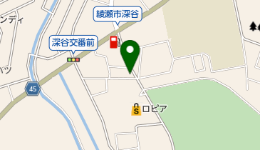 秀寿司の地図画像