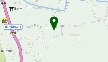 下山口町内会館の地図画像