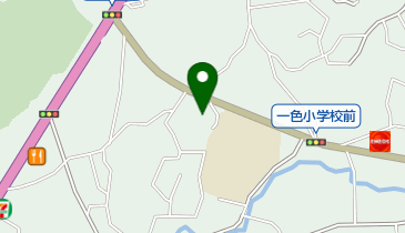 葉山町立 一色小学校 給食室の地図画像