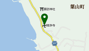清浄寺の地図画像