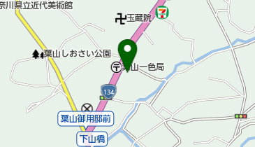 葉山一色接骨院の地図画像