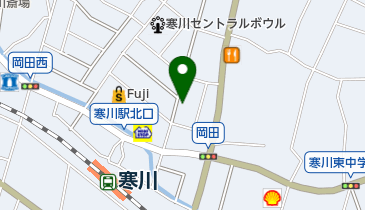 食事処まるよしの地図画像