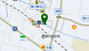コムロデンキ寒川の地図画像