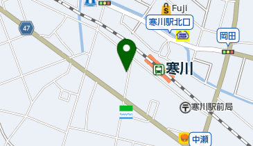 河野美容室の地図画像