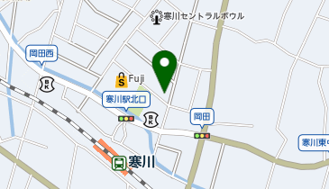 メガネのルックの地図画像