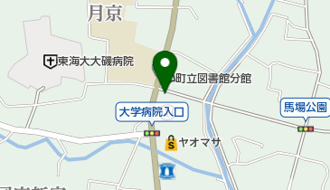 にのみや衣料の地図画像