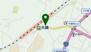 大磯町観光案内所の地図画像