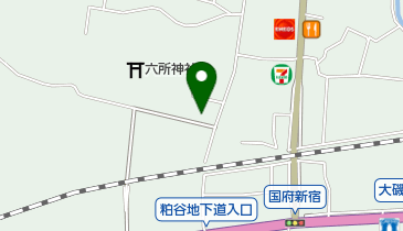 理容いづわきの地図画像