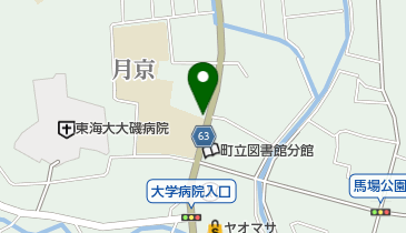 夏川理容館の地図画像