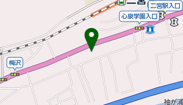 二宮町社会福祉協議会ホームヘルパーステーションの地図画像