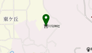 川勾神社の地図画像
