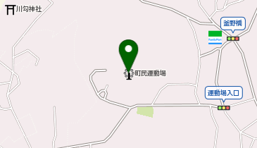 二宮町 町民運動場の地図画像