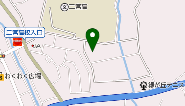 株式会社二宮設備工業所の地図画像