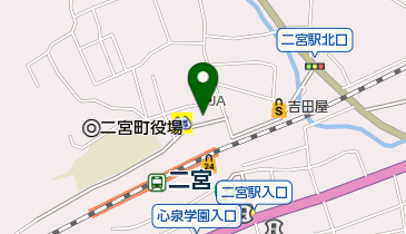二宮プラザ接骨院の地図画像