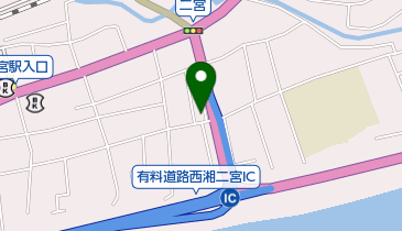 栗田どうぶつ病院の地図画像