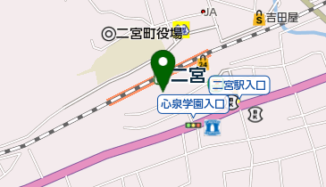 岡本美容室の地図画像