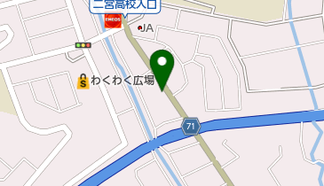 菓子の里の地図画像