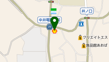 神奈川石油株式会社セルフ中井の地図画像