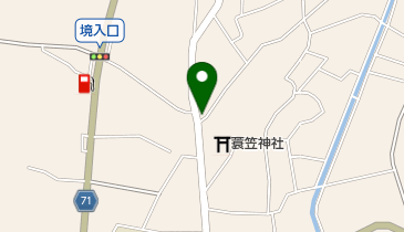 美容室桃の地図画像