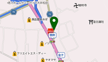 あじさいの地図画像