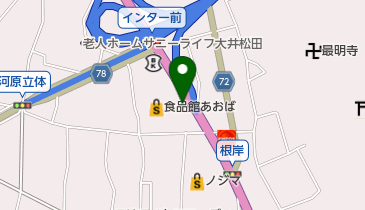 セカンドハウスの地図画像