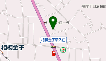 うちだ動物病院の地図画像