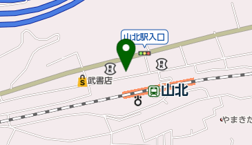 大館化粧品店の地図画像