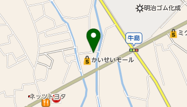 美容室リバーストーンの地図画像