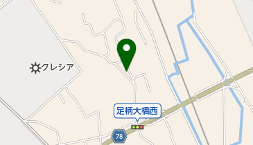 洋食茶屋の地図画像